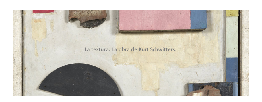 El presente Merz, nombre que Schwitters daría a todas sus creaciones, fue realizado en Holanda con objetos encontrados en la playa de Kijkduin.