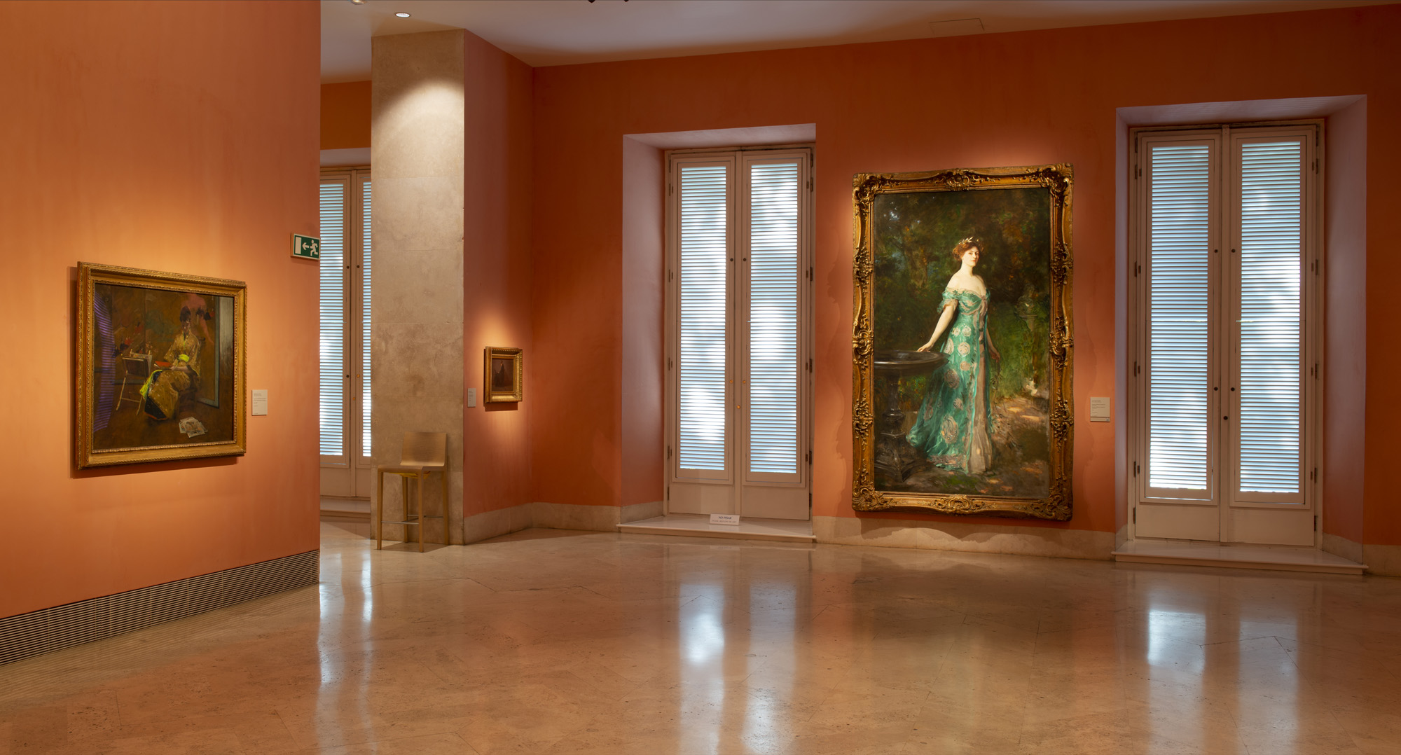 Sala 47 en la planta 1 de la colección Thyssen-Bornemisza. Agosto 2021. Museo Nacional Thyssen-Bornemisza