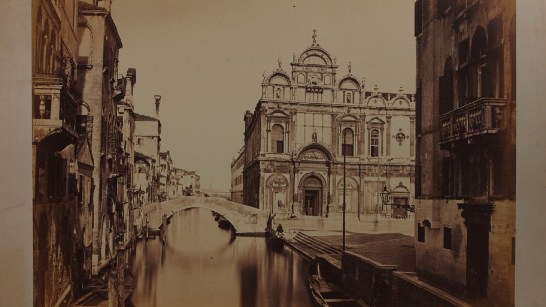Fotografía de Carlo Ponti, Vista de Venecia