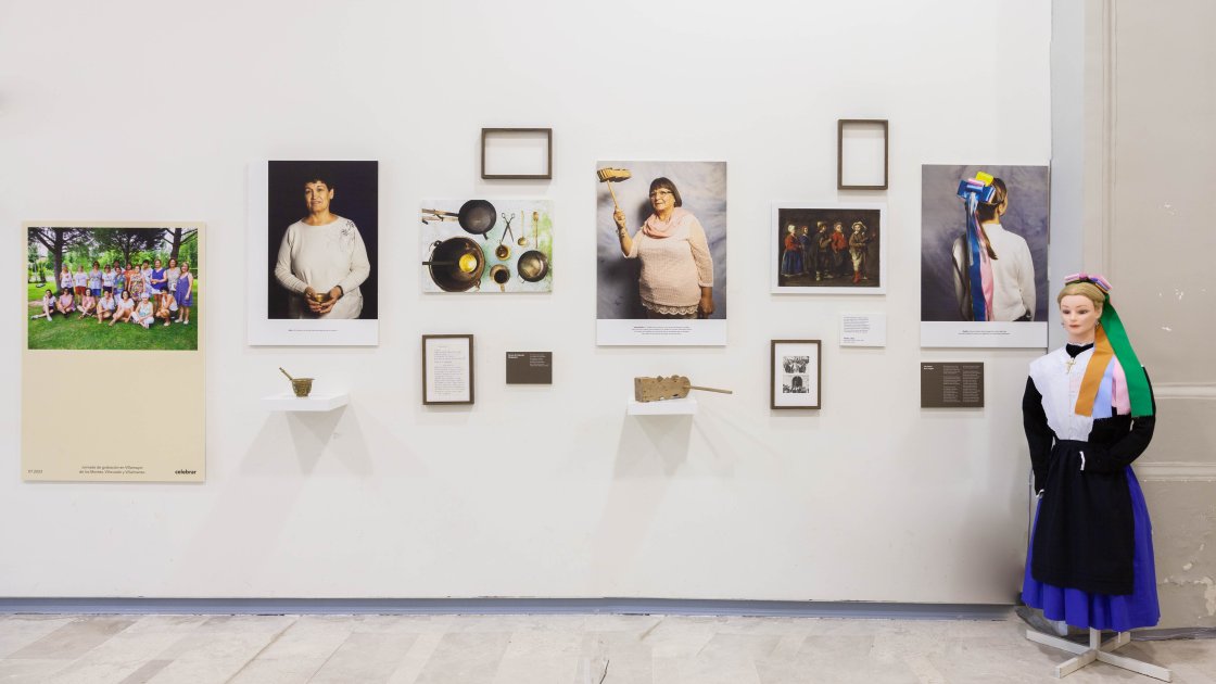 Sala de exposición de la muestra