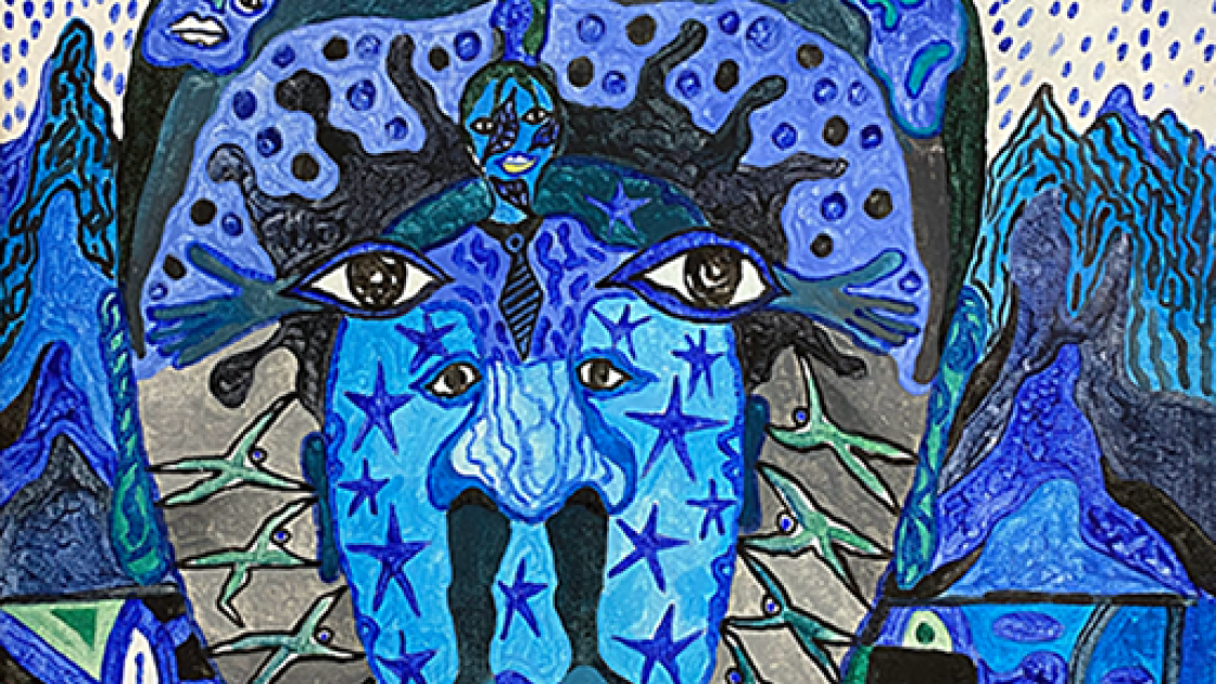 Hervé Yamguen. Paz mental, 2023