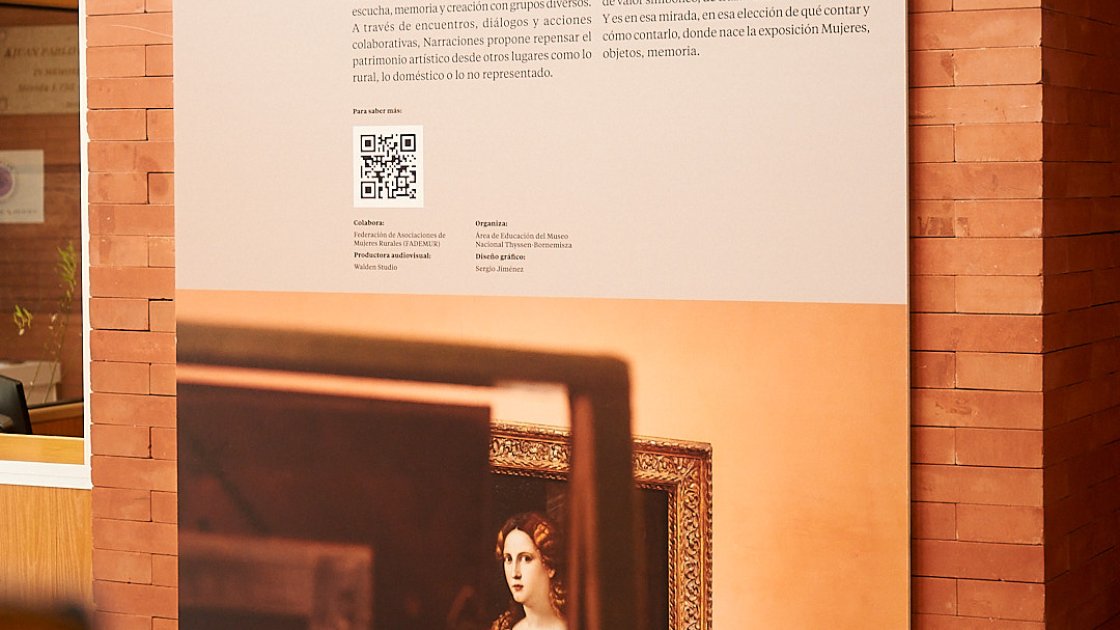 Imagen ilustrativa de la muestra "Mujeres, objetos y memoria"