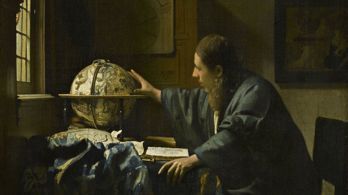 Johannes Vermeer, El astrónomo, 1668