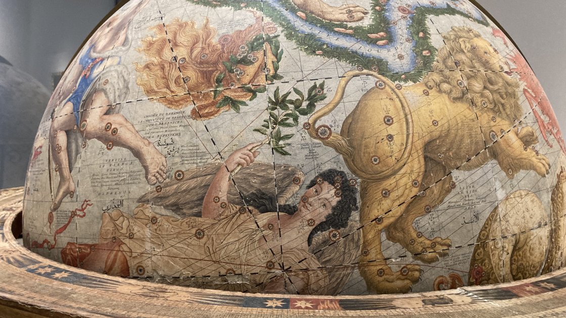 Vincenzo Coronelli, Globo celeste (detalle), 1692