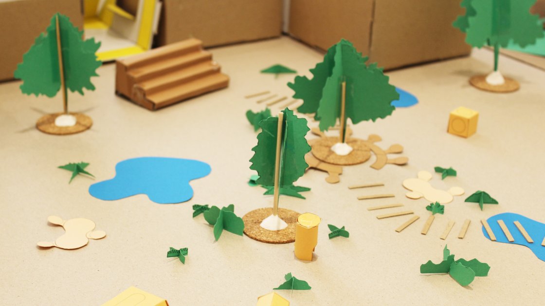 Maqueta realizada por el profesorado en el proyecto LED 2026