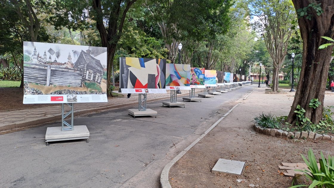 Exposición temporal 'El Thyssen te visita' en São Paulo