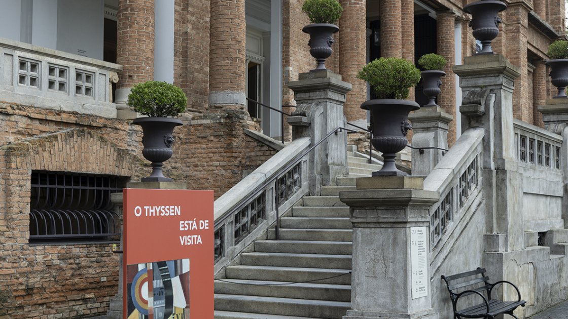 Exposición temporal 'El Thyssen te visita' en São Paulo