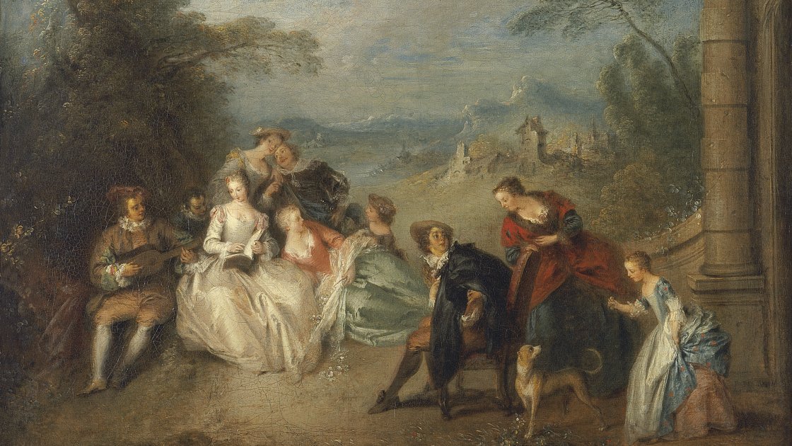 Concierto campestre. Jean-Baptiste Pater