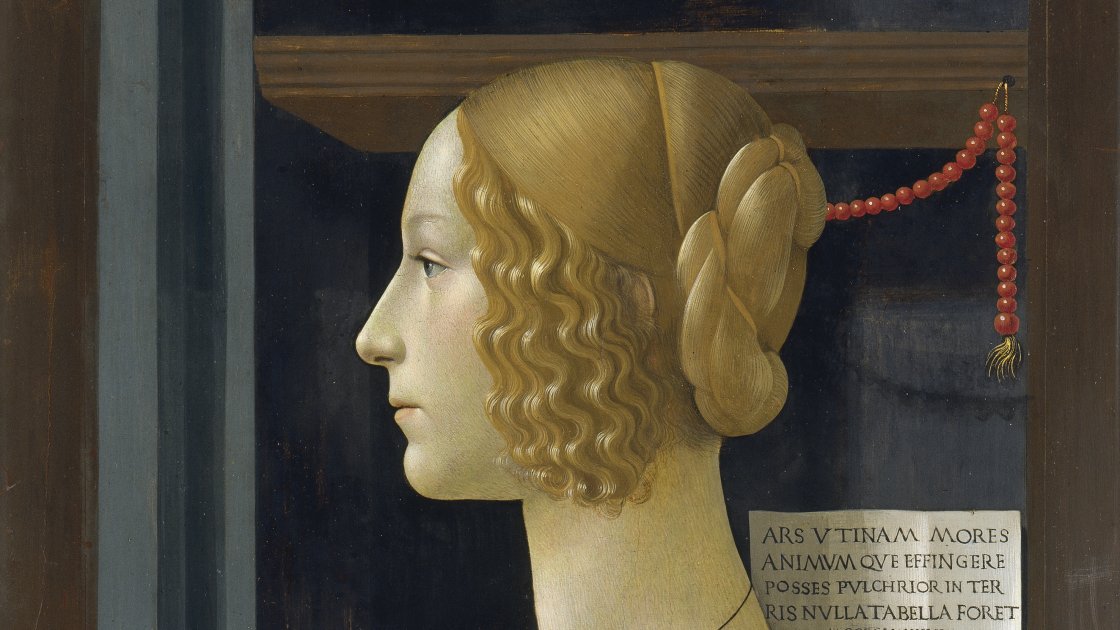 Retrato de Giovanna Tornabuoni. Domenico (Domenico Bigordi) Ghirlandaio