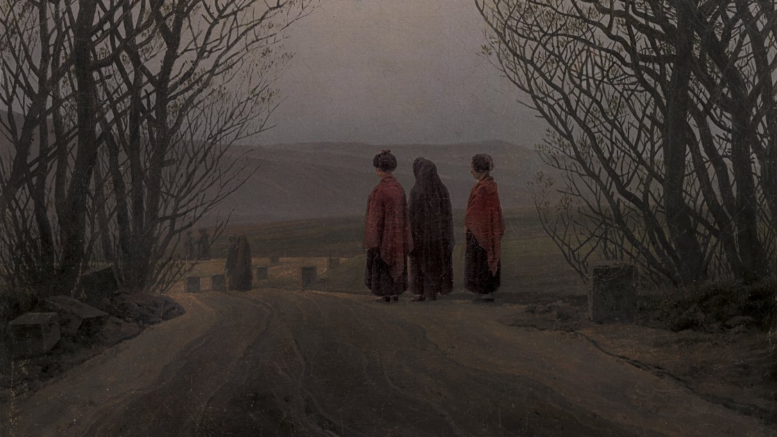 Mañana de Pascua. Caspar David Friedrich