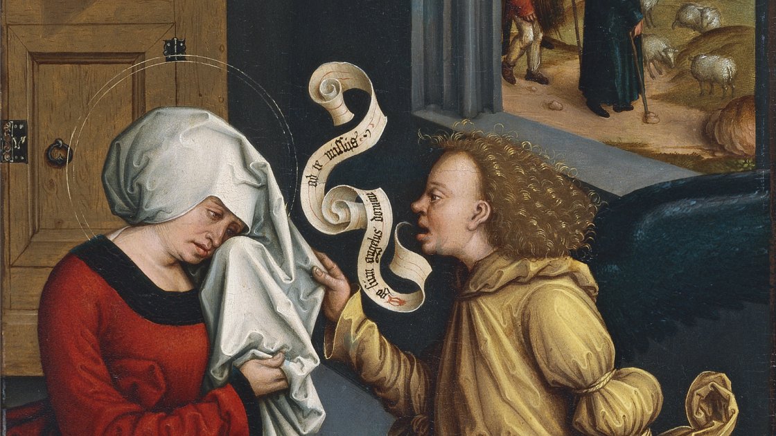 El Anuncio a santa Ana. Bernhard Strigel