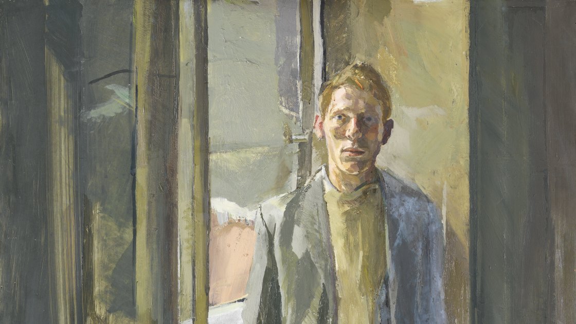 Retrato de Timothy Behrens. Michael Andrews