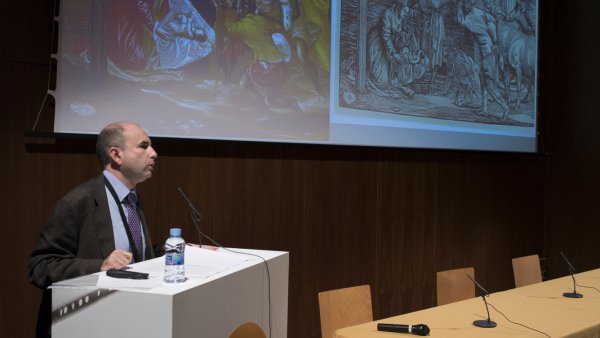 Benito Navarrete durante su intervención