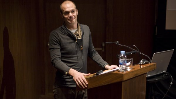  Diederik Veerman durante su conferencia en el II Congreso