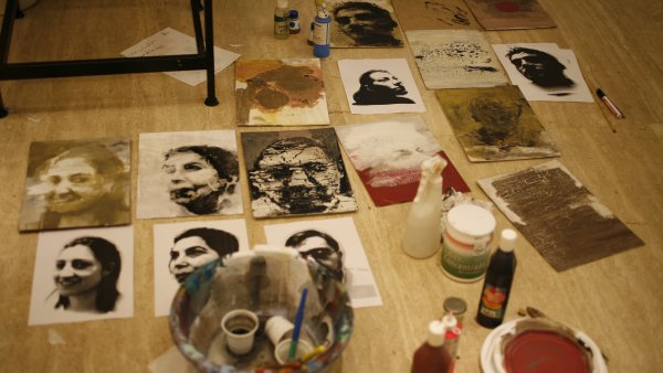 Imagen del Taller de Artista de Eva Lootz