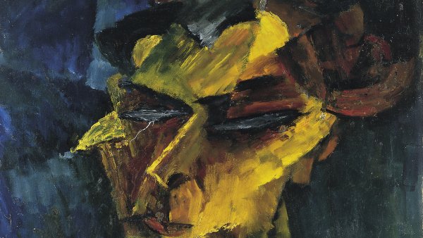 Retrato de Elfriede Hausmann. Conrad Felixmüller