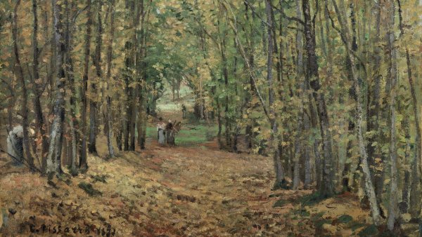 El bosque de Marly. Camille Pissarro