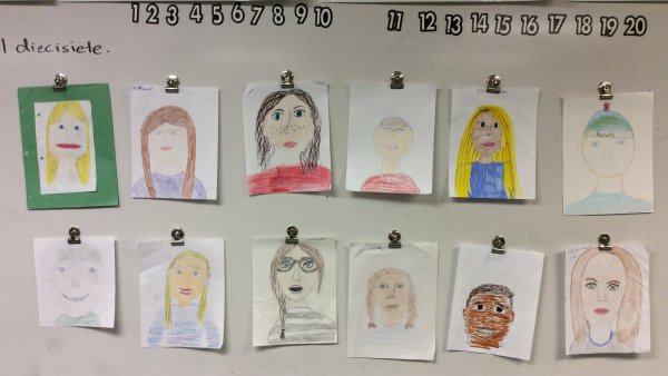Dibujos de los estudiantes de Brookwood School 