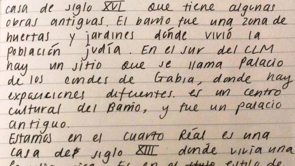 Descripción de estudiantes