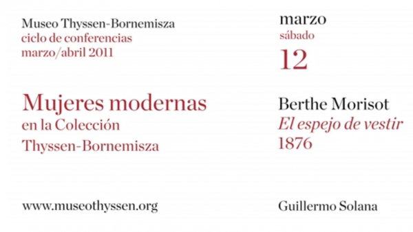 Ciclo de conferencias Mujeres modernas en la Colección Nacional Thyssen-Bornemisza
