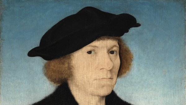 Autorretrato. Joos van  (Joos van der Beke) Cleve