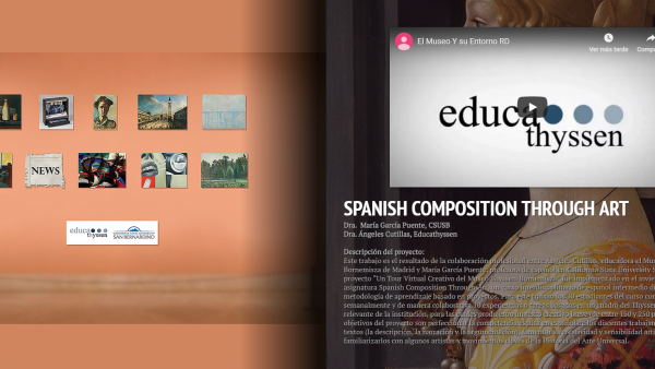 Spanish composition through art 