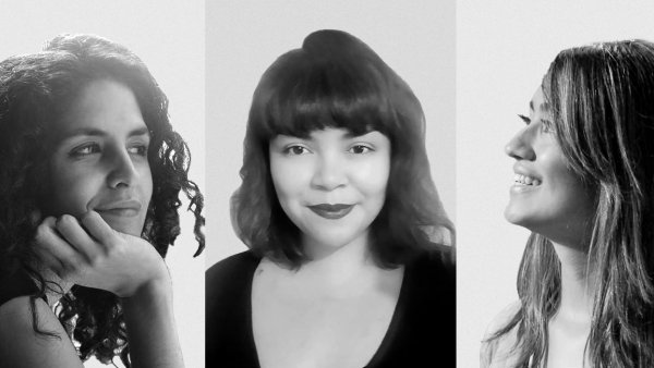 Conversación de Agustina Barbosa, Catalina Martínez y Katherine León con Luz Carvajal