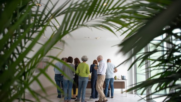 Docentes en el museo