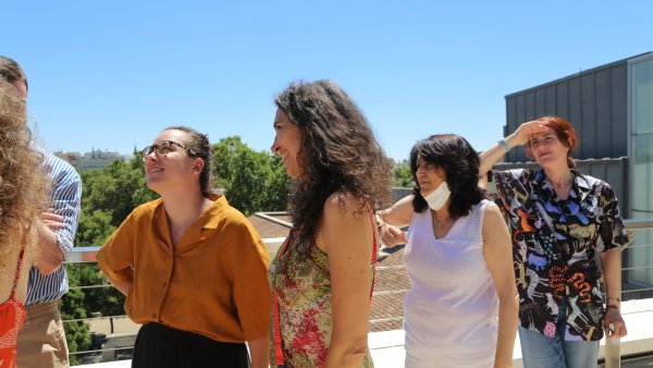 Docentes durante un taller de EducaThyssen