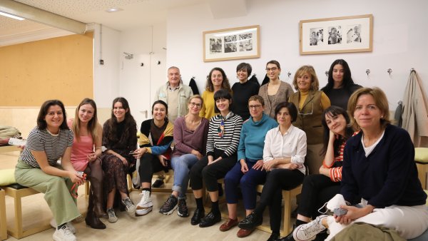 Participantes del taller de Helena Toraño