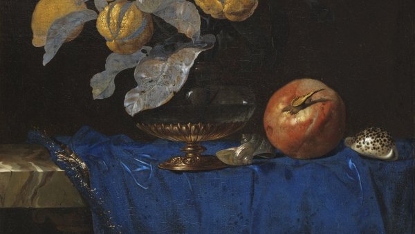 Bodegón con frutas. Willem van Aelst