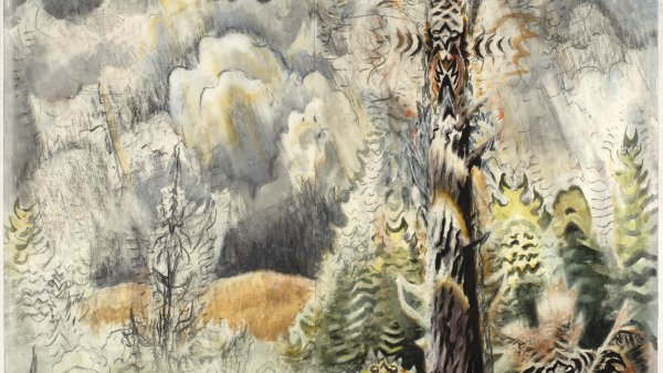 Bosques de cigarras. Charles Ephraim Burchfield