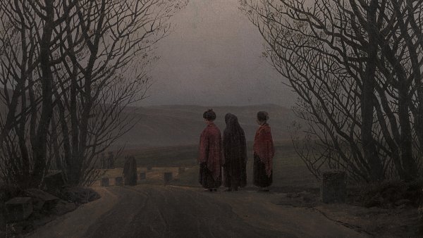 Mañana de Pascua. Caspar David Friedrich