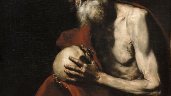 an Jerónimo penitente. José de (llamado "el Españoleto") Ribera