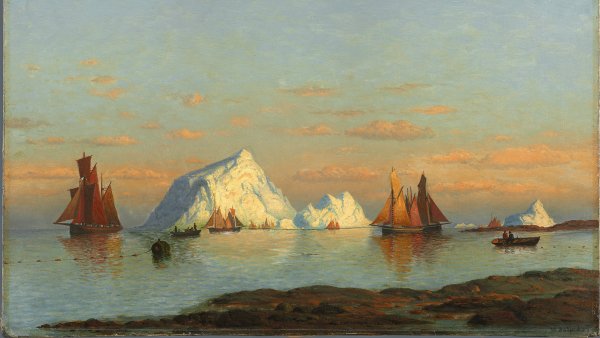 Pescadores en la costa de Labrador. William Bradford