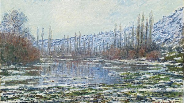 El deshielo en Vétheuil. Claude Monet