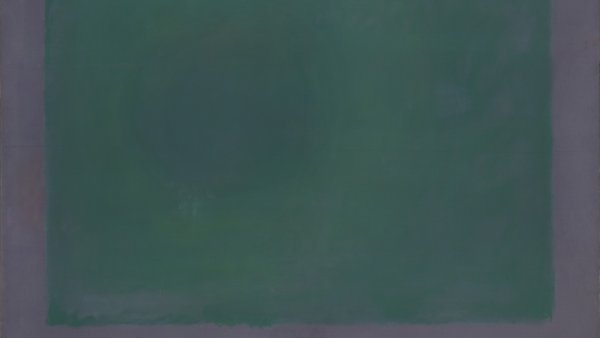 Sin título (Verde sobre morado). Mark Rothko