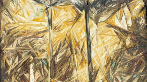 El bosque. Natalia (Natalia Sergeevna Goncharova) Goncharova