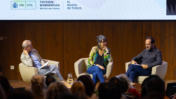 Participantes en el encuentro 'Democracia cultural'