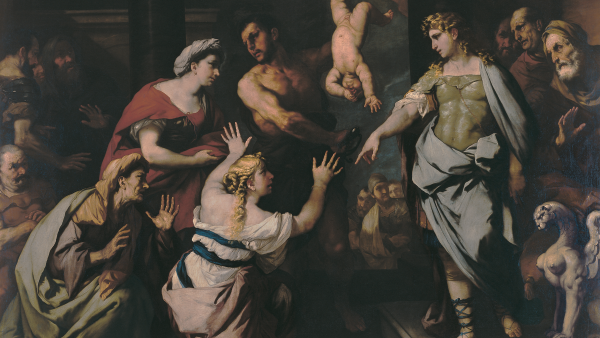 El juicio de Salomón. Luca Giordano