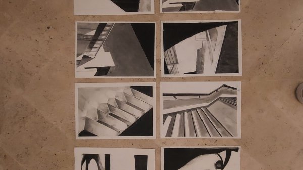 Obras realizadas durante el taller