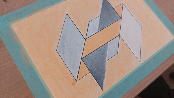 Resultados del taller 'Geometrías imposibles en color'