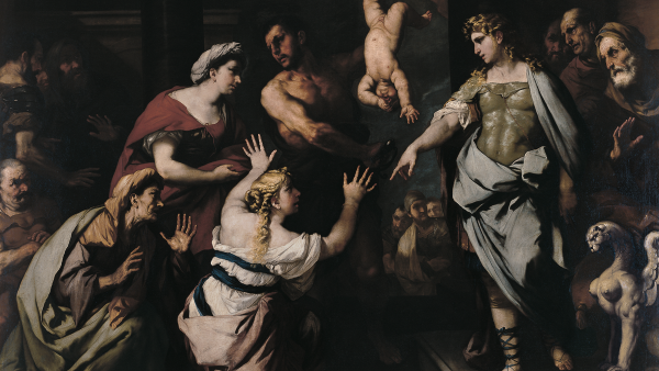 El juicio de Salomón. Luca Giordano