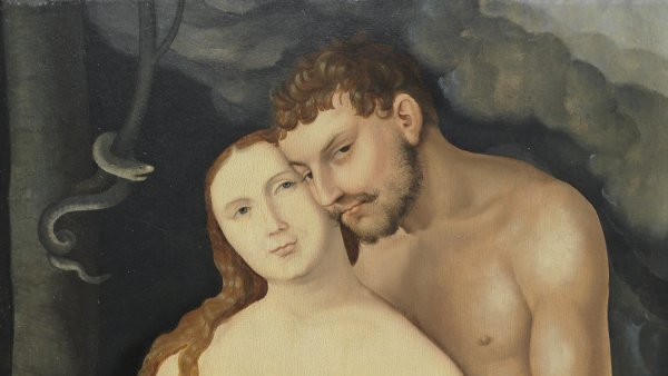 Adán y Eva. Hans Baldung grien