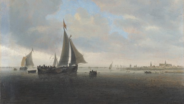 Vista de Alkmaar. Salomon Jacobsz. van Ruysdael