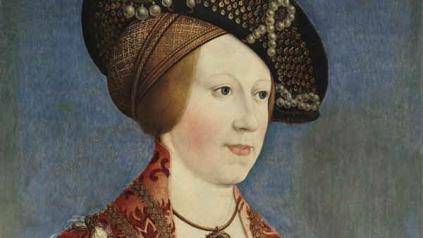 Retrato de Ana de Hungría y Bohemia. Hans Maler