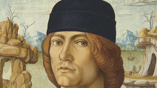 Retrato de un hombre con una sortija. Francesco del Cossa