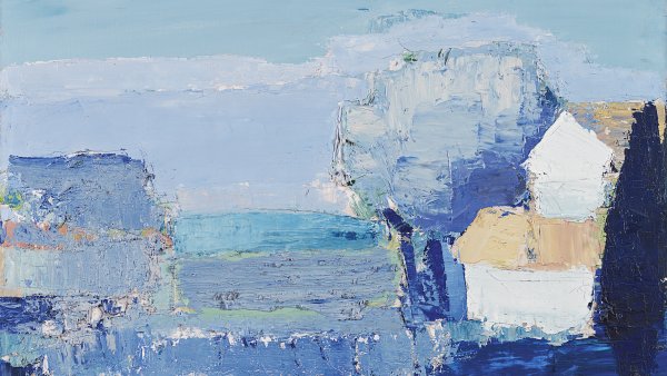 Paisaje mediterráneo. Nicolas de Staël