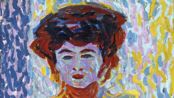 Doris con cuello alto. Ernst Ludwig Kirchner Doris con cuello alto. Ernst Ludwig Kirchner