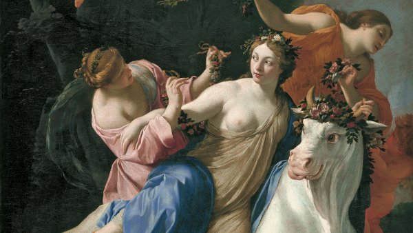 El rapto de Europa. Simon Vouet